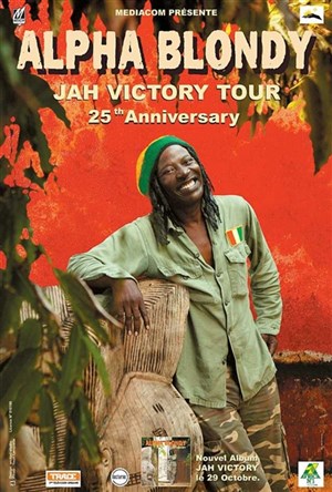 Affiche de Alpha Blondy + Nneka + Fanga