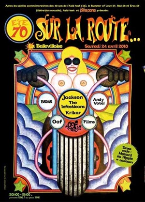 Affiche de Été 70, Sur la route...
