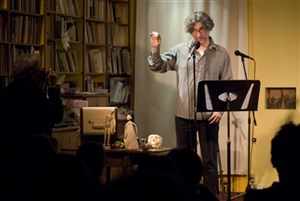 Affiche de Lecture/performance par Patrick Dubost