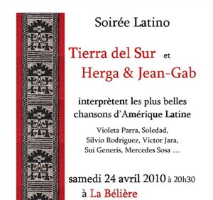 Affiche de Soirée Latino