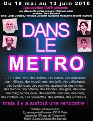 Affiche de Dans le métro