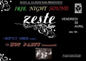 Affiche de Irie night sound