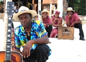 Affiche de Gilzene & The blue light Mento Band + Warm Up Roots Access