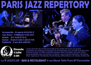 Affiche de Paris Jazz Repertory Quintet