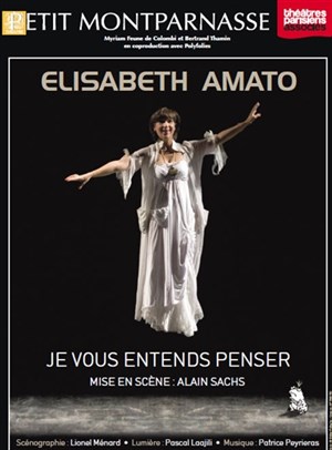 Affiche de Elisabeth Amato dans Je vous entends penser