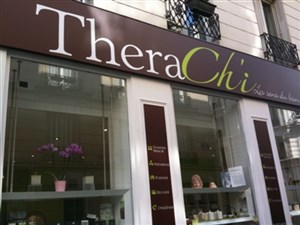 Affiche de Massage sur lit de shiatsu à acupressure thermique Offre Découverte 15mn