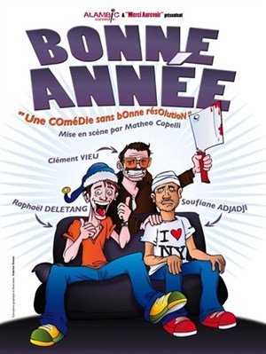Affiche de Bonne Année, une comédie sans bonne résolution
