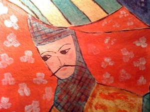Affiche de Le chevalier à la peau de tigre