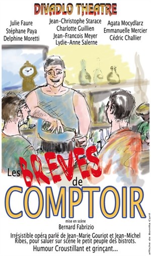 Affiche de Brèves de comptoir | Théâtre Divadlo