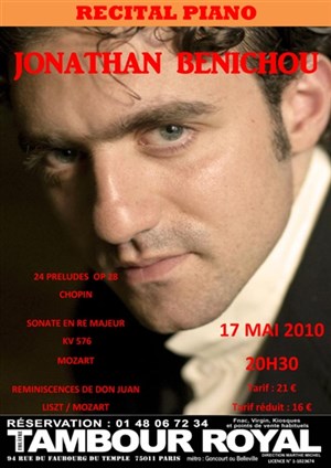 Affiche de Jonathan Bénichou