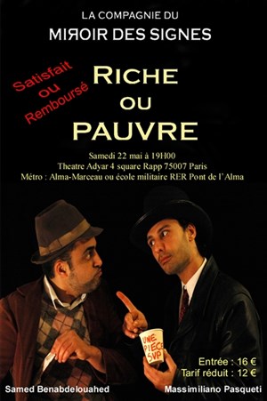 Affiche de Riche ou pauvre