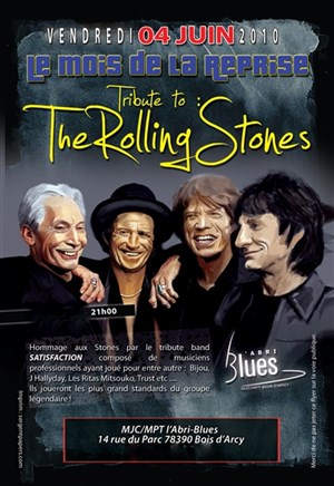 Affiche de La nuit Rolling Stones
