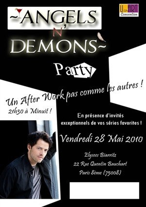 Affiche de Heaven In Hell Angels n' Demons Party