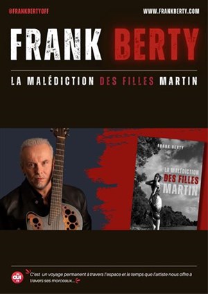 Affiche de Franck Berty en concert