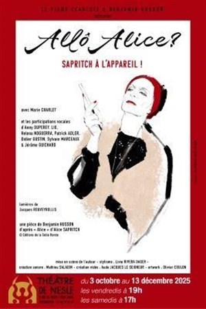 Affiche de Allô Alice ? Sapritch à l'appareil !