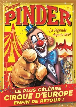 Affiche de Cirque Pinder | Rouen