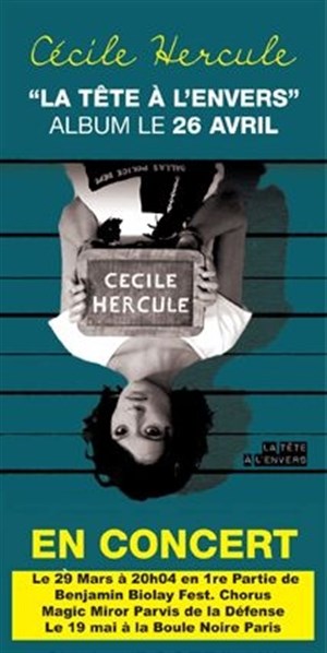Affiche de Cécile Hercule | La Boule Noire