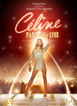 Affiche de Céline part en live