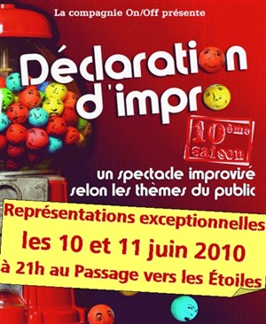 Affiche de Déclaration d'impro