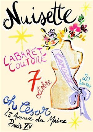 Affiche de Cabaret Nuisette
