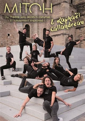 Affiche de Cabaret Impro avec Le Mitch et Raphaël Callandreau