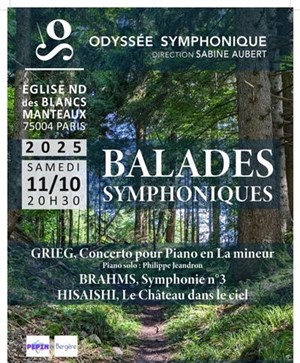 Affiche de Balades Symphoniques