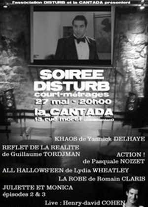 Affiche de Soirée Disturb Court-Métrages | Mai 2010