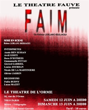 Affiche de Faim