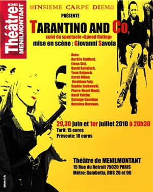 Affiche de Tarantino & Co et Speed Dating