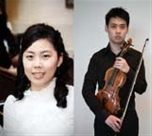 Affiche de Da Min Kim, violon et Da Hee Kim, piano, un programme très romantique - concert Jeunes Talents