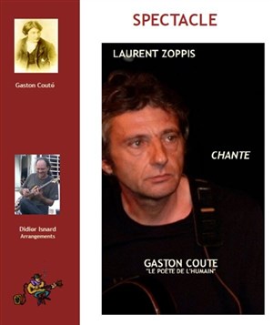 Affiche de Laurent Zoppis chante Gaston Couté
