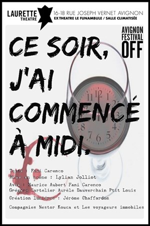 Affiche de Ce soir, j'ai commencé à midi