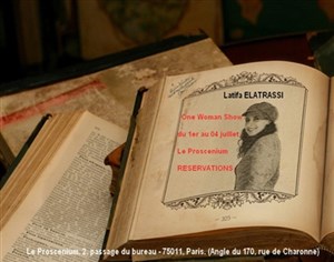 Affiche de Latifa Elatrassi | Théâtre le Proscenium