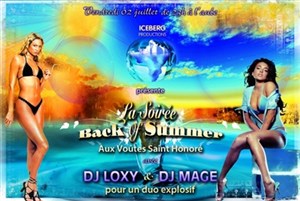 Affiche de Soirée Back of Summer