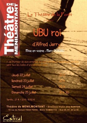 Affiche de Ubu Roi