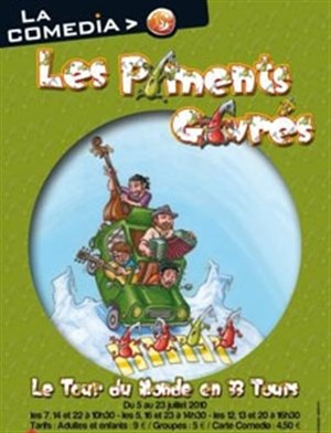 Affiche de Les Piments Givrés dans  Le tour du monde en 33 tours
