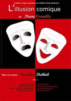 Affiche de L'illusion comique | Théâtre Pixel