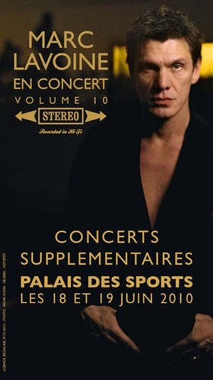 Affiche de Marc Lavoine