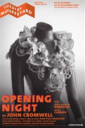 Affiche de Opening Night | Avec Marie-Christine Barrault