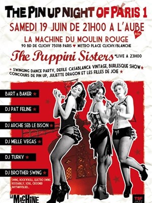 Affiche de La nuit Pin up