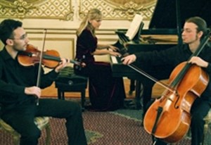 Affiche de Trio Grand Air, violon, violoncelle, piano - Schubert, Ravel, Wrzaskala - Concert Jeunes Talents
