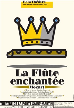Affiche de La flûte enchantée | Création 2010