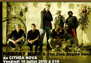 Affiche de Kamany Mike & Zion Angels Band