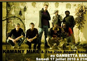 Affiche de Kamany Mike & Zion Angels Band