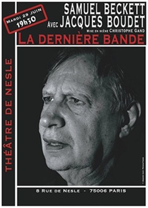 Affiche de La dernière bande