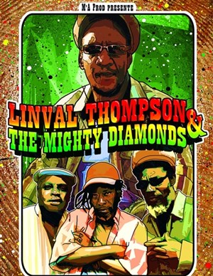 Affiche de Linval Thompson et The Mighty Diamonds