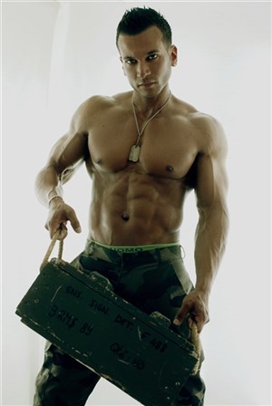Affiche de Diner spectacle Chippendales