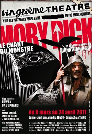 Affiche de Moby Dick ou le Chant du Monstre
