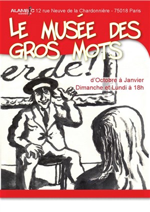 Affiche de le musée des gros mots