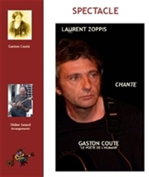 Affiche de Laurent Zoppis chante Gaston Couté